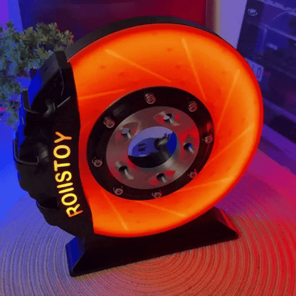 Spinning Brake Disc LED