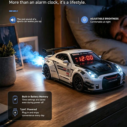 GTR Car Alarm Clock