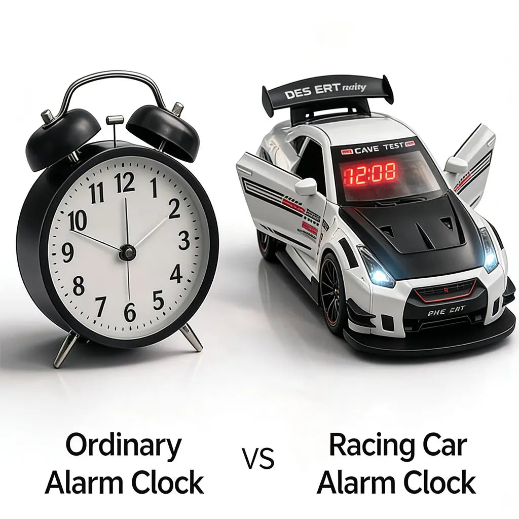 GTR Car Alarm Clock