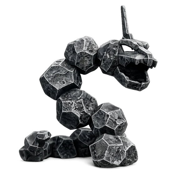 Pokémon Onix Toothbrush Holder, Black Edition, Desktop Product White Background Image